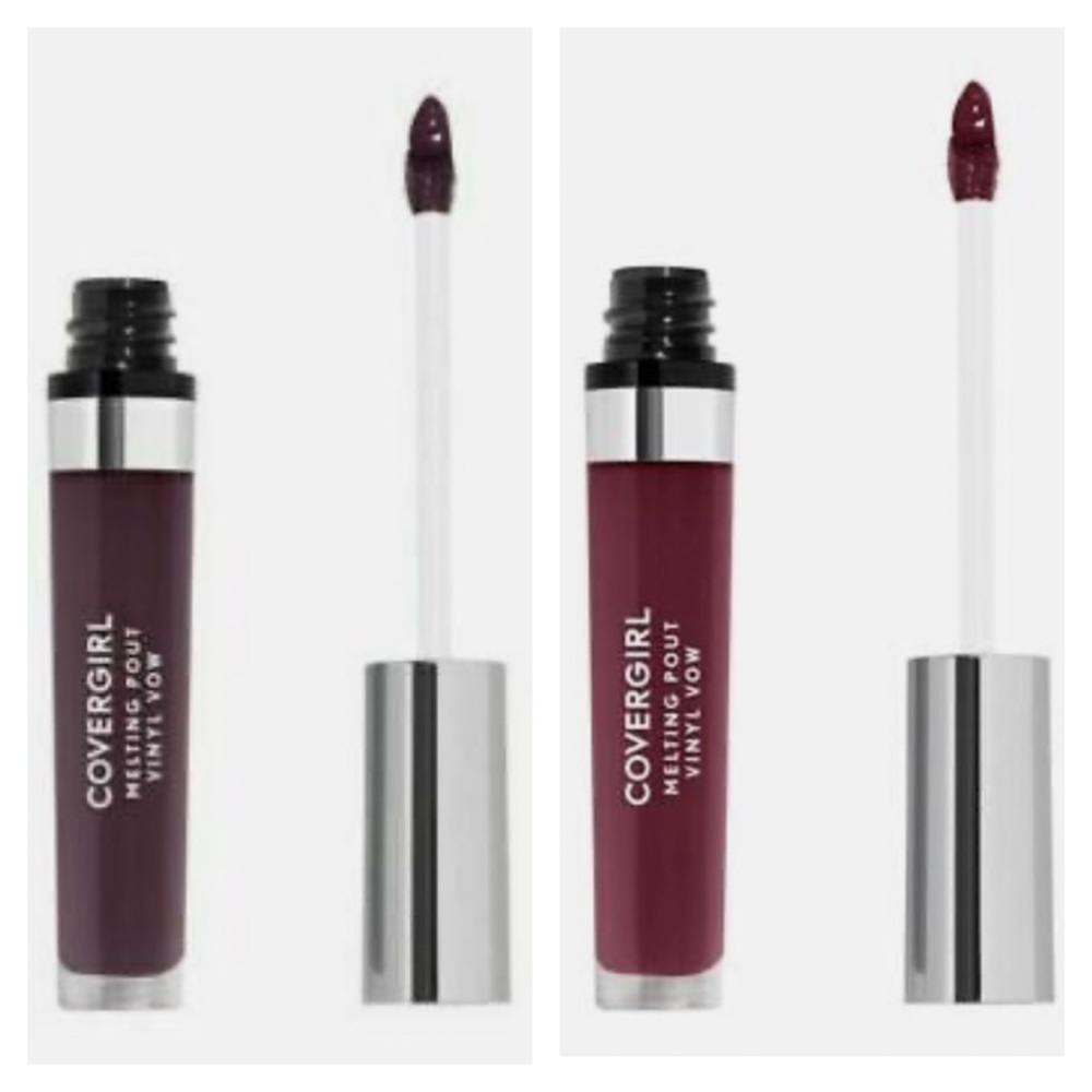 🆕 COVERGIRL: Melting Pout Vinyl Vow Liquid Lipstick Bundle (2)